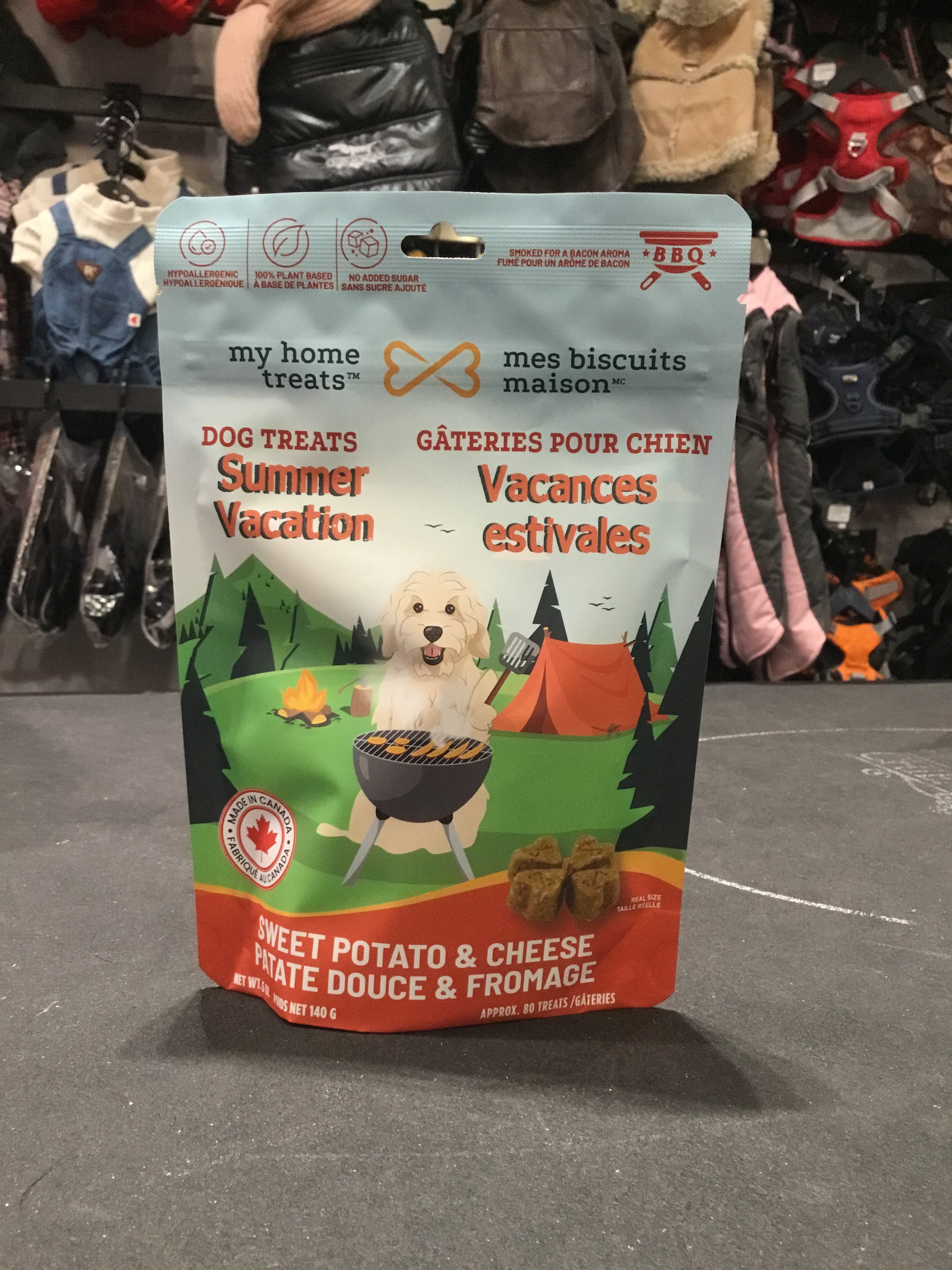 Gâteries pour chien patate douce & fromage - Mes Biscuits Maison