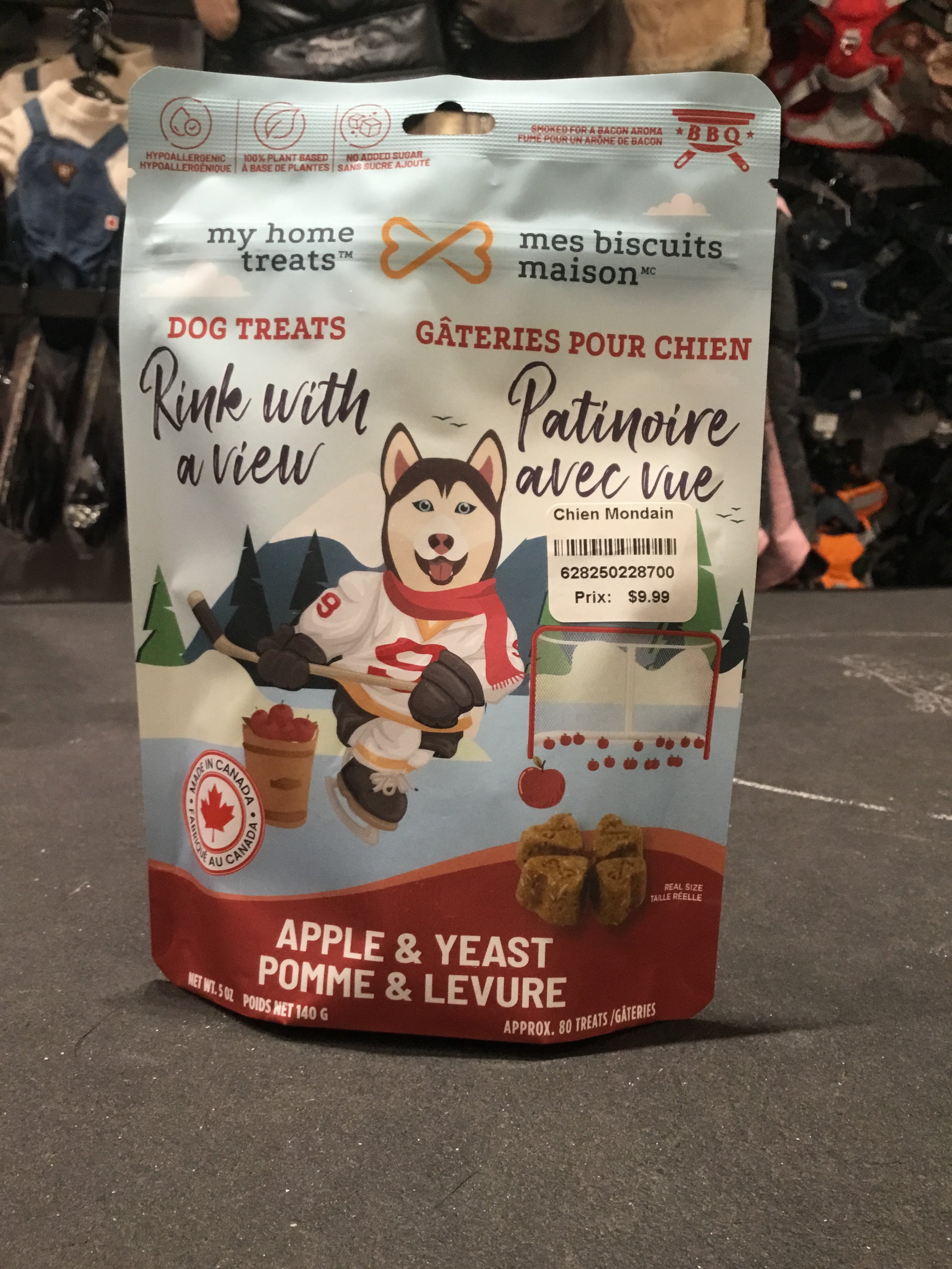 Gâteries pour chien pomme & levure - Mes Biscuits Maison