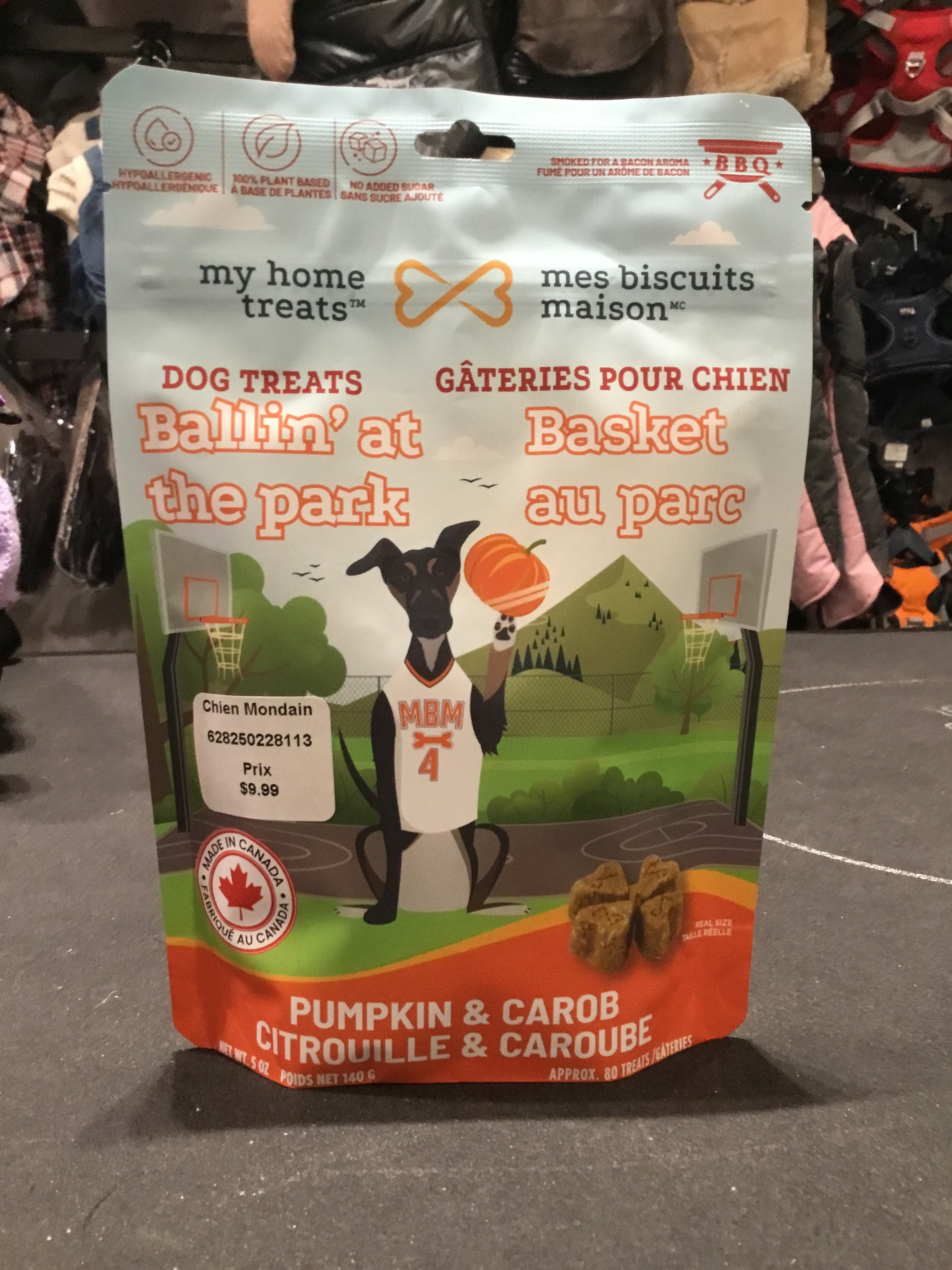 Gâteries pour chien citrouille & caroube - Mes Biscuits Maison