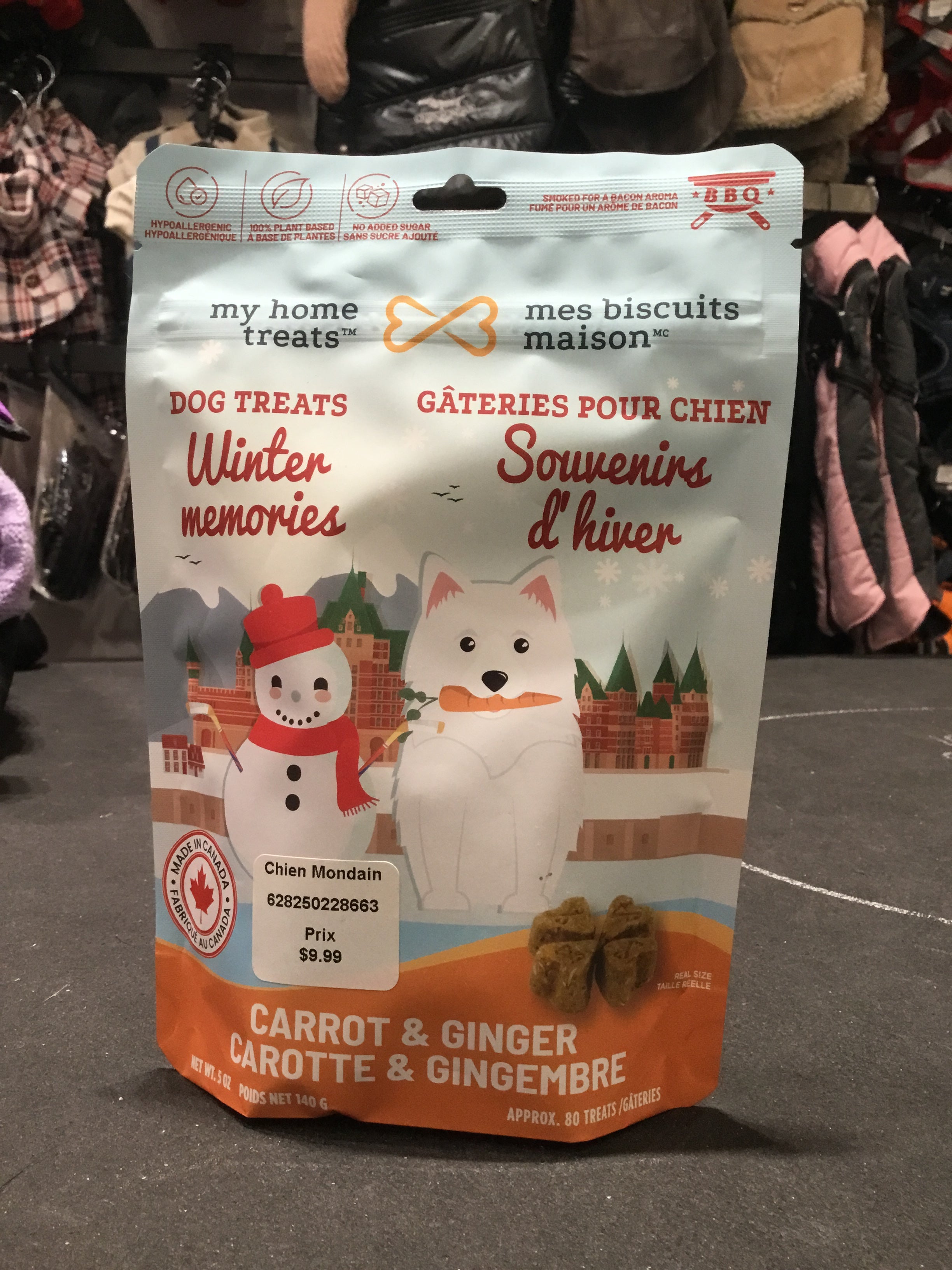 Gâteries pour chien carotte & gingembre - Mes Biscuits Maison
