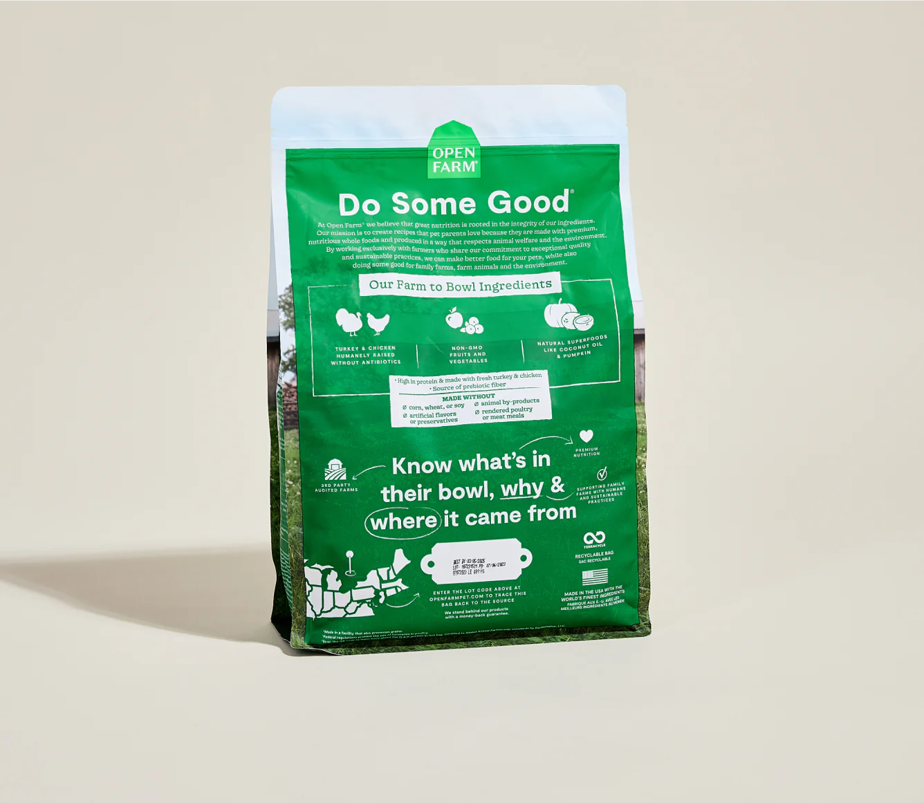Dinde et poulet (pour chats) - Open Farm