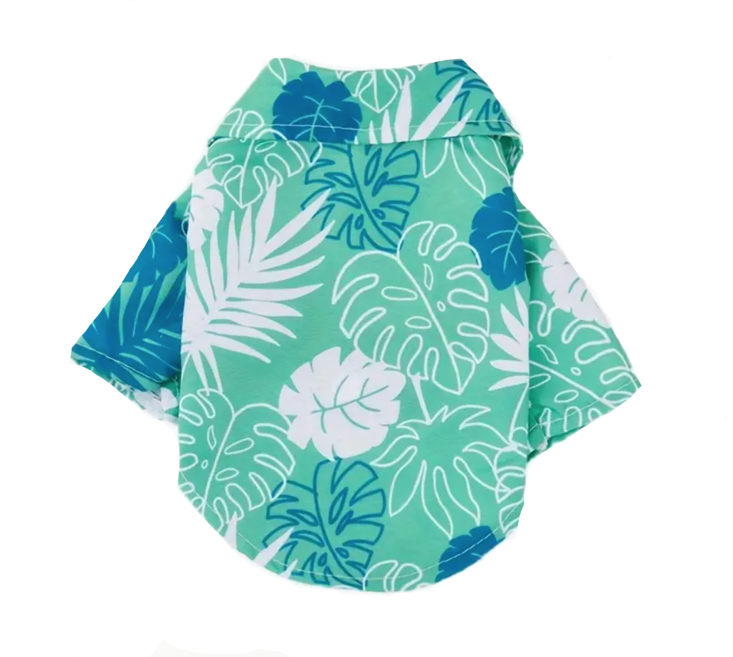 La chemise pour chien hawaïenne