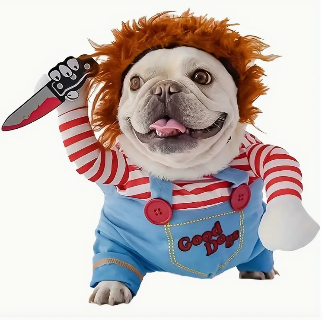 Le costume pour chien Chucky