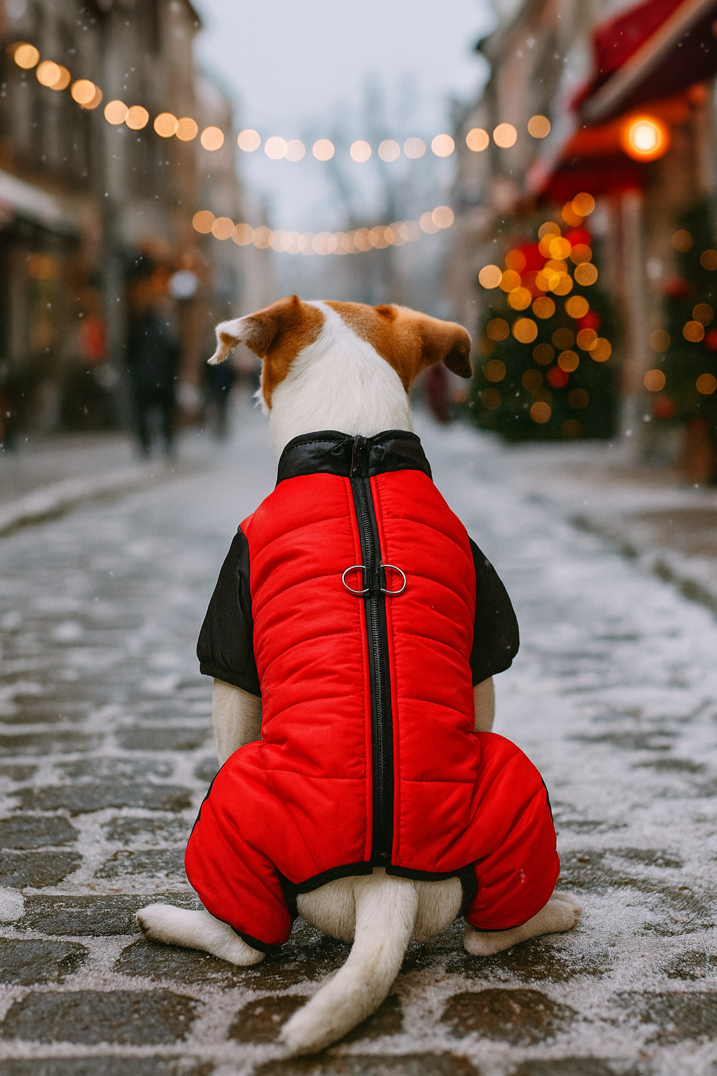 Le manteau rouge pour chien Nordik