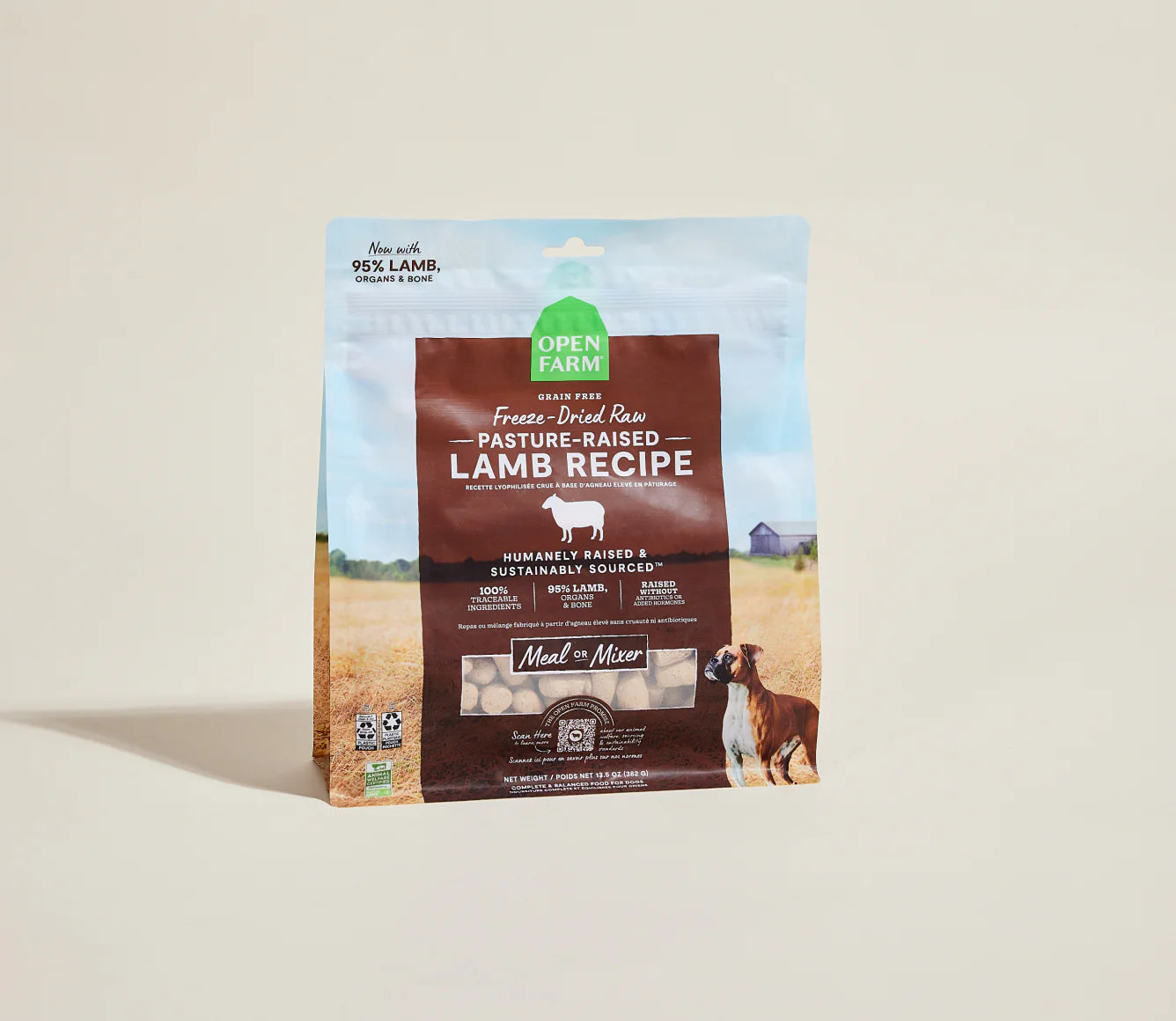 Cru lyophilisé agneau - Open Farm