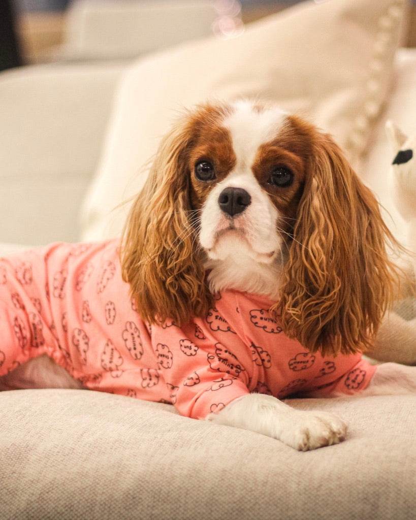 Le pyjama pour chien rose