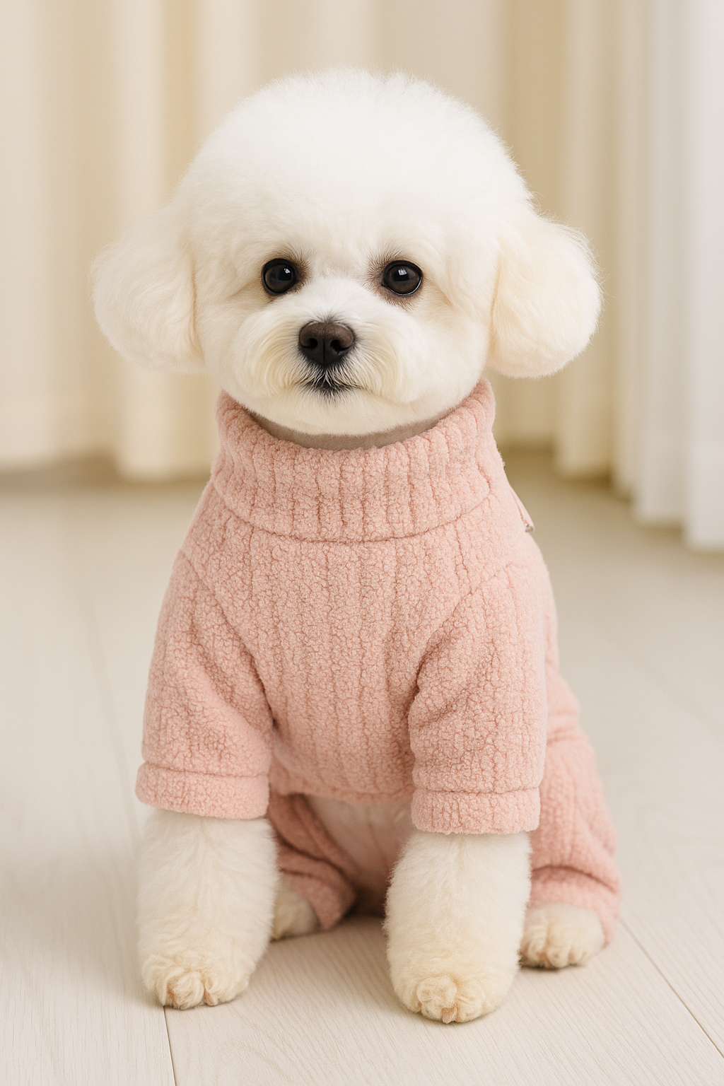 La barboteuse épaisse et chaude en flanelle pour chien