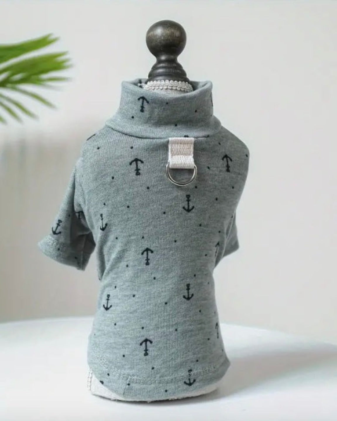 The green boat anchor sweater