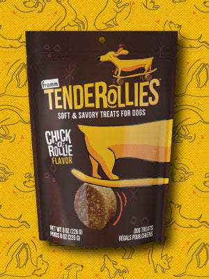 Tenderollies Treats - Chicken Flavor