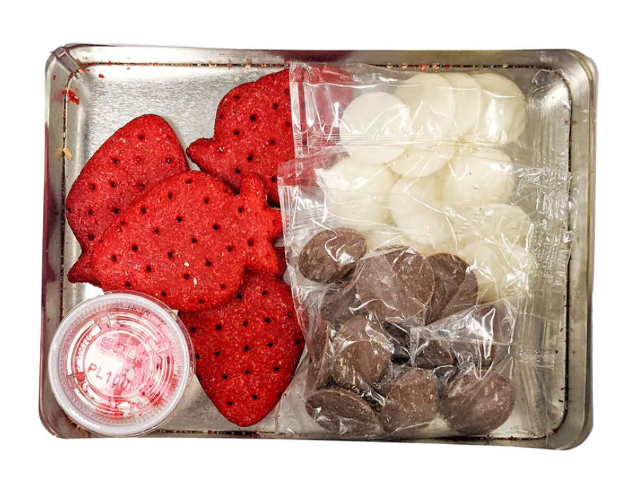 Le kit de fondue pour chien St-Valentin