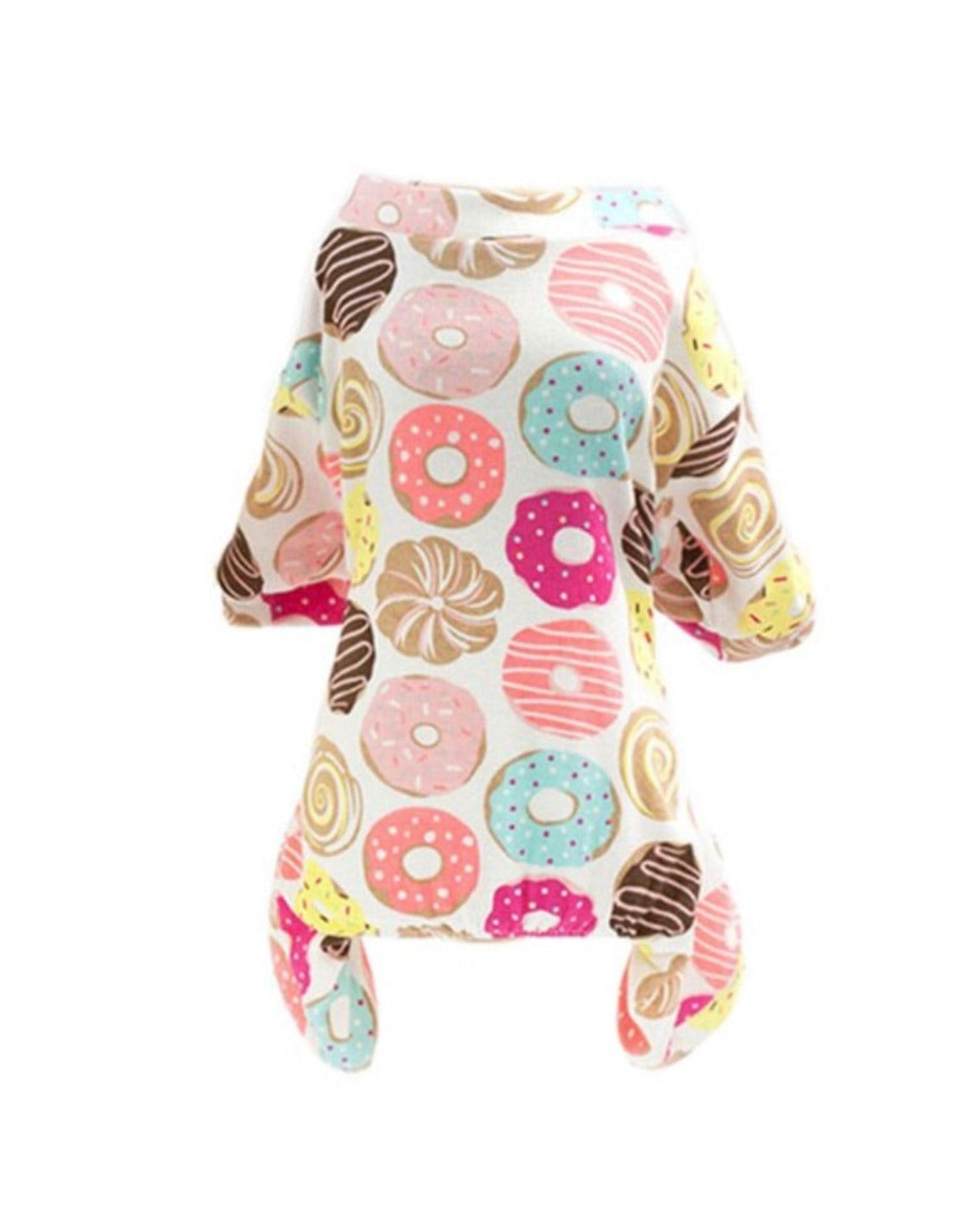 Donut dog pajamas